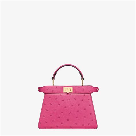 fendi fuchsia bag|Peekaboo ISeeU Petite .